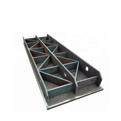 Partes de soldadura de metal de tamaño personalizado para la fabricación y montaje de estructuras de acero pesado