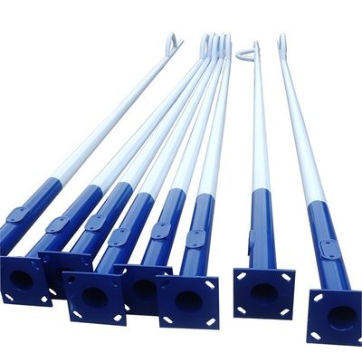 6M 8M 12M tubo de acero galvanizado de doble brazo de doble brazo