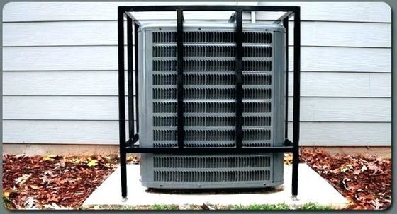 Protección de ventanas de aire acondicionado con certificado ISO9001 2008 y máquina perforadora