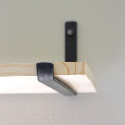 Bracket de estantería flotante oculta sin esfuerzo para necesidades de montaje de cocina y baño