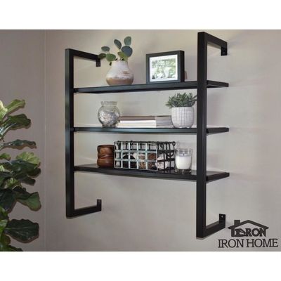 Brackets flotantes de plataformas de pared de latón con estructura de un solo lado y proceso de perforación
