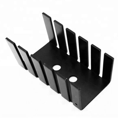 Ahorro energético Custom Black Powder Coating Piezas metálicas de flexión para piezas de automóviles OEM ODM