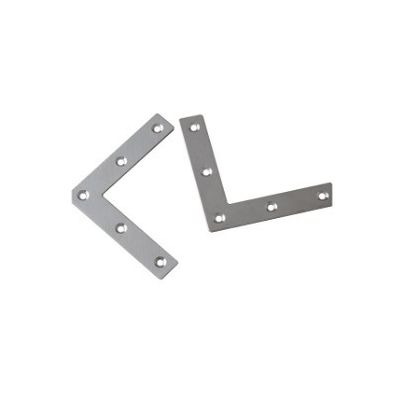 Bracket de ángulo en forma de L con agujeros fuerte y resistente