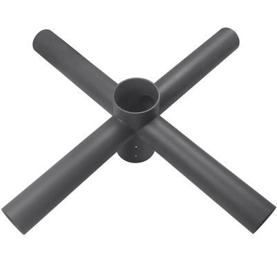 Bracket de un solo lado de luz de polo brazo Bracket Quad Spoke 3" Tenon Adaptador de ajuste de 3-10mm de espesor