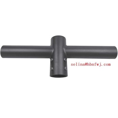 Inspección interna 2 LIGHT RUND POLE ARM 180D MUNTO con Slipfitter y Trunion