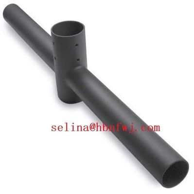 Inspección interna 2 LIGHT RUND POLE ARM 180D MUNTO con Slipfitter y Trunion