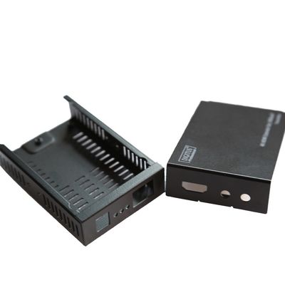 Fabricantes de cajas metálicas de chapa OEM ODM Casilla de PC de cubierta electrónica de acero Fabricación de aluminio de cubierta metálica