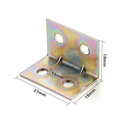 Tolerancia no estándar /-0,01 mm Piezas de estampado de hardware de construcción para soporte de esquina de cama