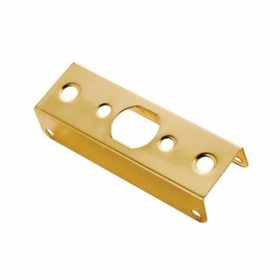 Tolerancia no estándar /-0,01 mm Piezas de estampado de hardware de construcción para soporte de esquina de cama