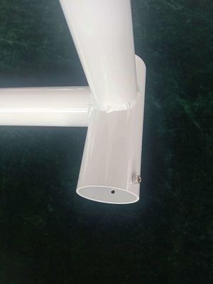 90 grados de doble espiga de palo de montaje superior soporte con estructura de un solo lado y cualquier color