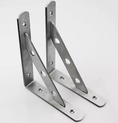 Acero de alto carbono soporte de chapa triangular plegable con material galvanizado en caliente