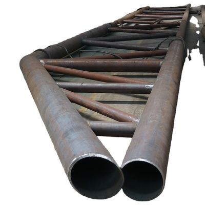 Soporte de tubería de soldadura de acero al carbono personalizado para piezas de repuesto industriales de hierro y acero suave