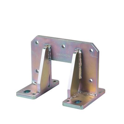 Bracket en forma de U de metal recubierto en polvo para soluciones de montaje personalizadas