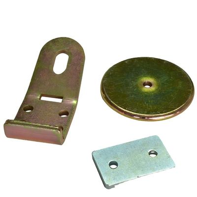 Bracket en forma de U de metal recubierto en polvo para soluciones de montaje personalizadas