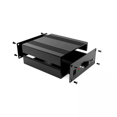 Proceso de fresado de precisión Personalizado 1 RACK Caja de control de cámara CCTV con soporte fijo