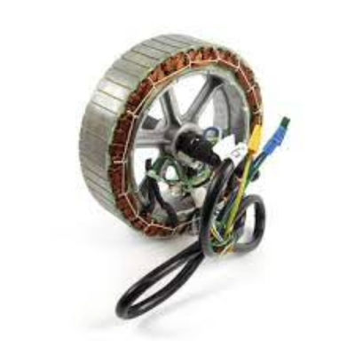 Estator y rotor de apagado de alta frecuencia para motor de eje ligero