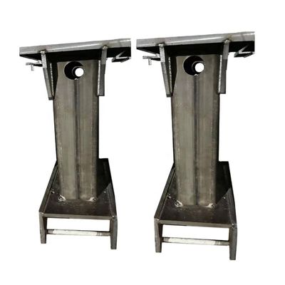Partes mecánicas de aluminio de acero inoxidable personalizadas para trabajos pesados en recubrimiento en polvo