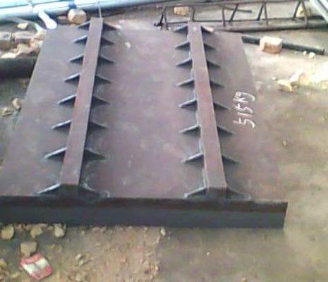 Servicio de soldadura de fabricas de chapa metálica grande con piezas de construcción de materiales de acero