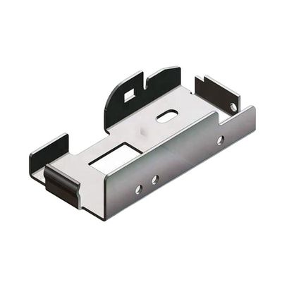 Estante de montaje de gabinete galvanizado Estampado de soporte metálico en forma de L personalizado