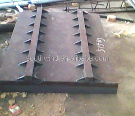 Estructura de soldadura de marco de gran tamaño Rivet de acero para piezas metálicas de chapa pesada personalizadas