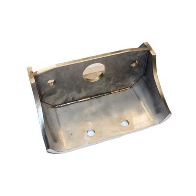 Partes metálicas de chapa de acero inoxidable personalizadas para el proceso de fresado y soldadura redonda