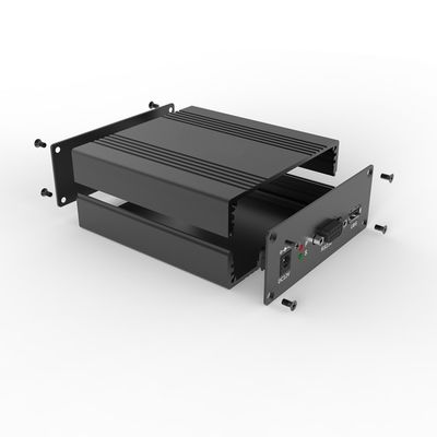 Caso de perfil de extrusión de aluminio recubierto en polvo personalizado para personalización de recintos