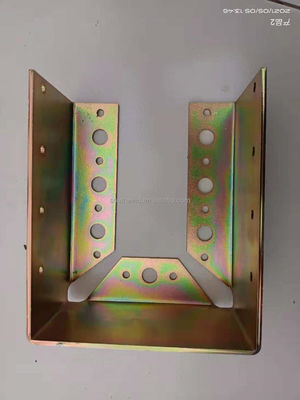 Certificado ISO9001 2008 Conector de madera con zinc amarillo no estándar
