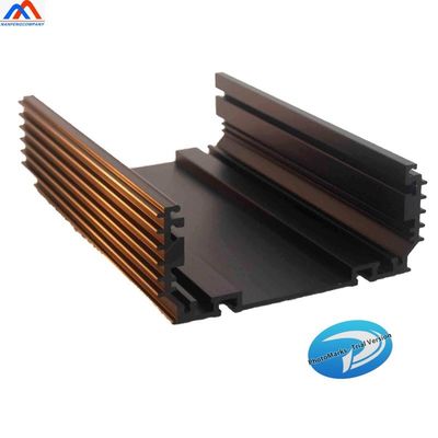 Cuadro de acero 6063 Cuadro de disipador de calor para baterías electrónicas y disipación de calor