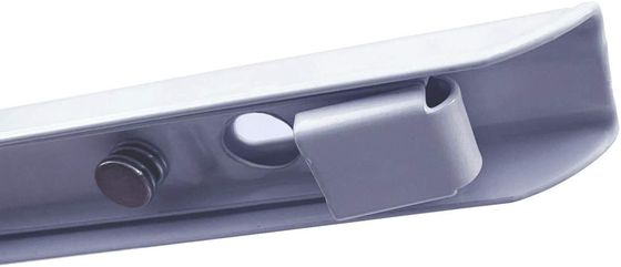 12" soporte de estantería plegable con carga de resorte para montaje en pared en la industria 1,5-2,0 mm de espesor