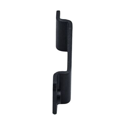 Bracket de estante metálico oculto con proceso de estampado y color natural de acero OEM anodizado