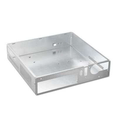 Proceso de corte y flexión por láser Revestimiento de caja de metal de aluminio para necesidades personalizadas