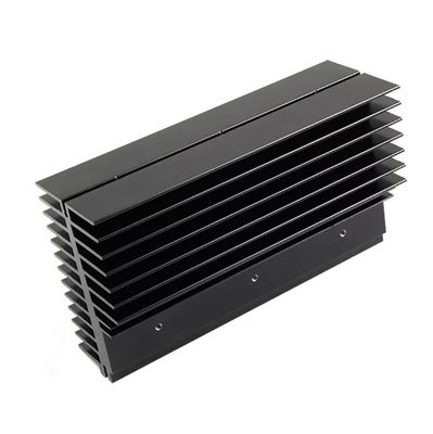 Calentador eléctrico piezas de hierro extrusionado disipador de calor de aluminio para perforar/doblar/saldar