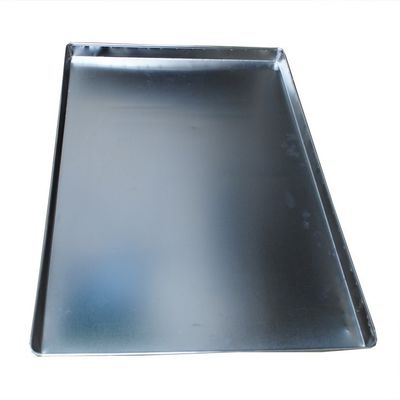 bandeja de horneado de forma rectangular bandeja de hoja plana con logotipo personalizado de los fabricantes