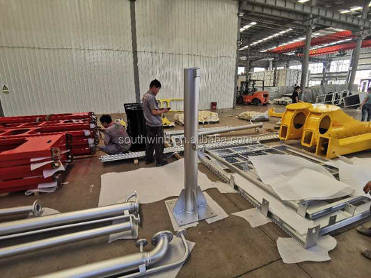Fabricación de chapa de metal de aluminio a medida Moldeado Estampado Piezas de flexión con pintura de color