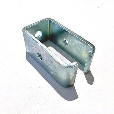 Bracket de conexión de acero inoxidable blanco de metal de trabajo pesado para las necesidades del cliente
