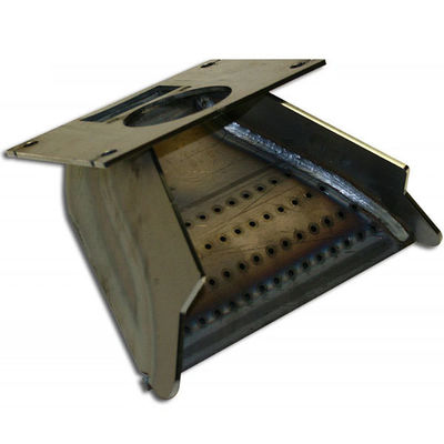 Caja de concha de metal personalizada profesional con personalización y pulido