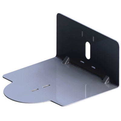 Conveniente soporte de montaje de pared de metal al aire libre personalizado para cámara de seguridad de cúpula 290g