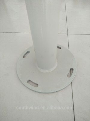 Base de acero inoxidable Piedestal para la industria basado en el dibujo 3D del cliente