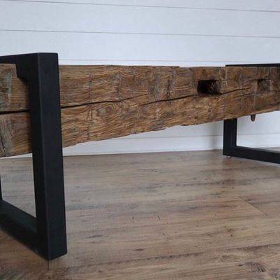 Pierna de muebles de metal no estándar Pierna de mesa de café de hierro fundido para aplicaciones personalizadas