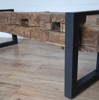 Pierna de muebles de metal no estándar Pierna de mesa de café de hierro fundido para aplicaciones personalizadas