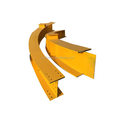 Partes de construcción de soldadura de gran tamaño con diseño personalizado y servicio de pintura de corte por láser