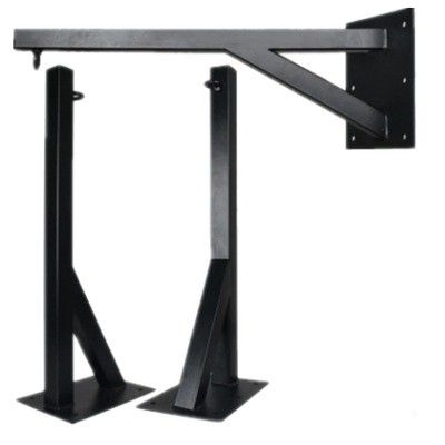 Estructura de soporte triangular Estante de gimnasio de boxeo personalizado para soporte de bolsas de boxeo colgantes