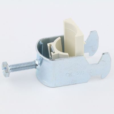 Estructura de la abrazadera de resorte de plata OEM abrazaderas de metal personalizadas para tubos de acero inoxidable