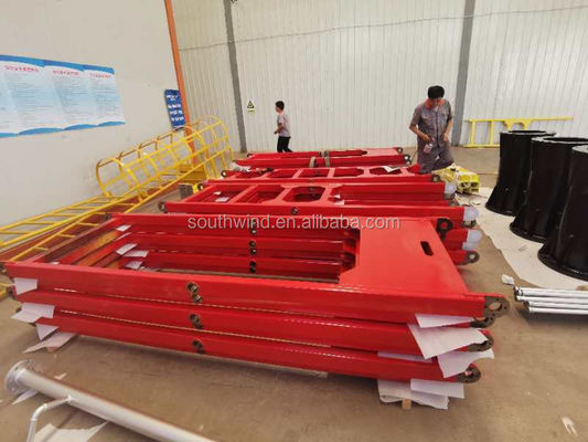Top de venta redondo cónico 5-12m poste de luz exterior con fabricación y acabado galvanizado