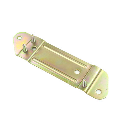 Brackets fijos de chapa metálica de aluminio y acero inoxidable con flexión profesional