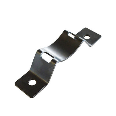 Partes de estampado de chapa metálica de corte por láser de aluminio de flexión zincada para la fabricación