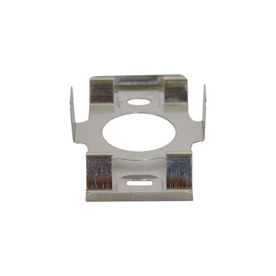 Partes de estampado de chapa metálica de corte por láser de aluminio de flexión zincada para la fabricación