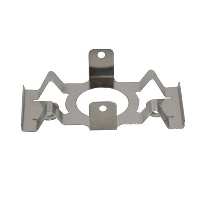 Partes de estampado de chapa metálica de corte por láser de aluminio de flexión zincada para la fabricación