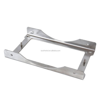 Partes de estampado de corte láser de precisión de acero inoxidable de acero inoxidable de aluminio metálico a medida