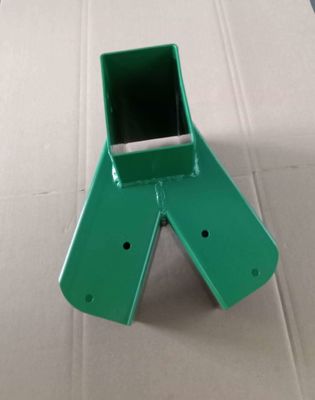 Bracket triangular personalizado para el carbono de acero de trabajo pesado conjunto de columpios de recubrimiento de polvo verde
